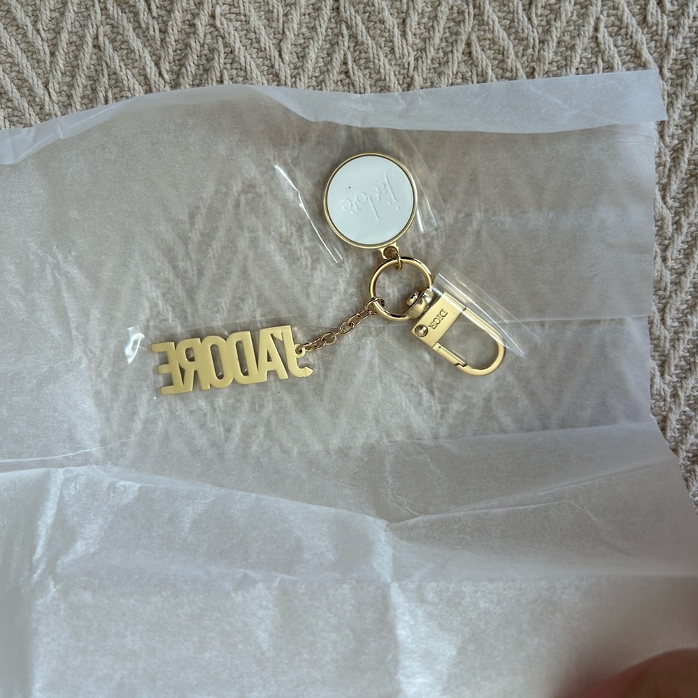Dior J’adore bag charm